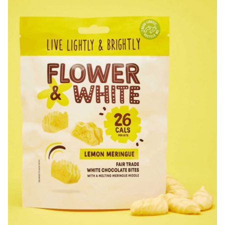 Flower & White Bites - Lemon Meringue - 6x75g